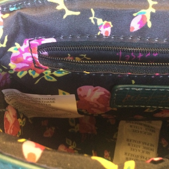 Betsey Johnson Snake Teal Shoulder Bag - Picture 12 of 14